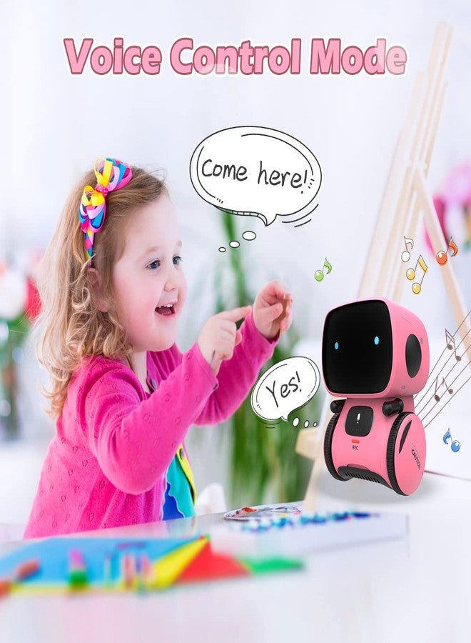 KaeKid Robots for Girls 3-5, Interactive Smart Robotic with Touch Sensor, Voice Control, Speech Recognition, Singing, Dancing, Repeating and Recording, Gift for Kids - Image 5